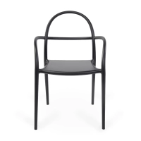 Silla de diseño para exterior apilable Master | Sillón de polipropileno