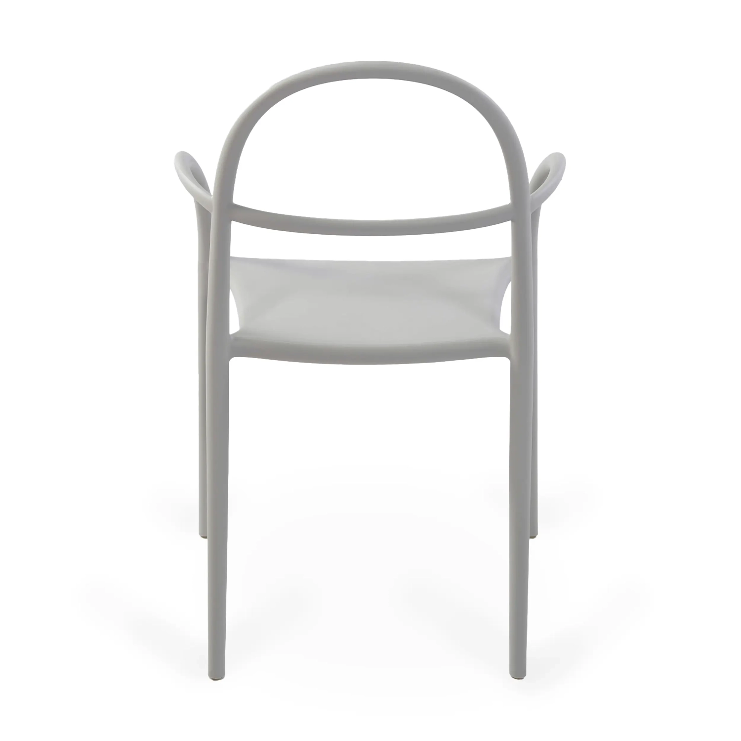 Silla de diseño para exterior apilable Master | Sillón de polipropileno
