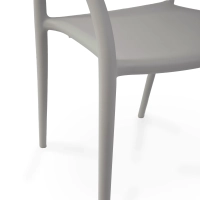 Master stapelbare designstoel voor buiten | Fauteuil van polypropyleen