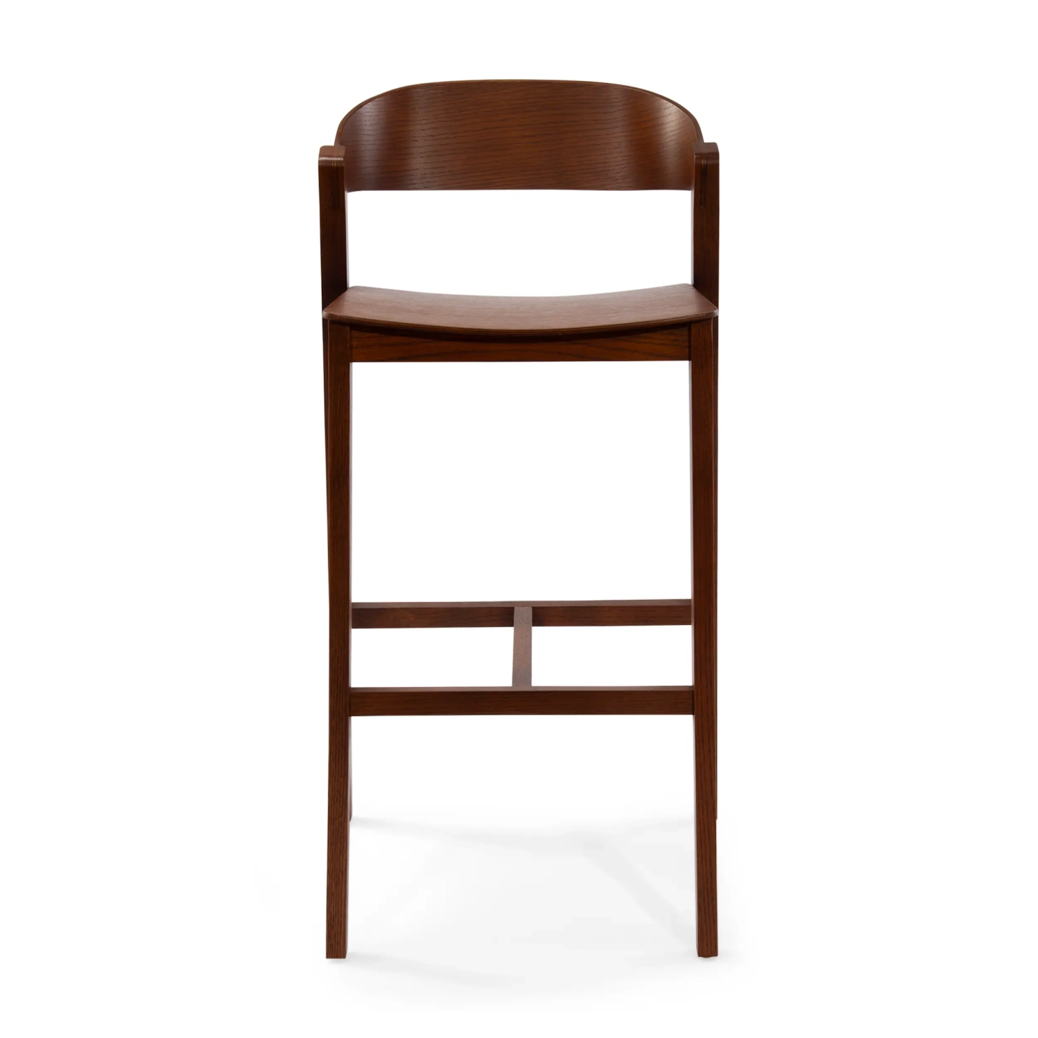 Soho Scandinavian Counter Stool 76 cm | Oak or Walnut Wood