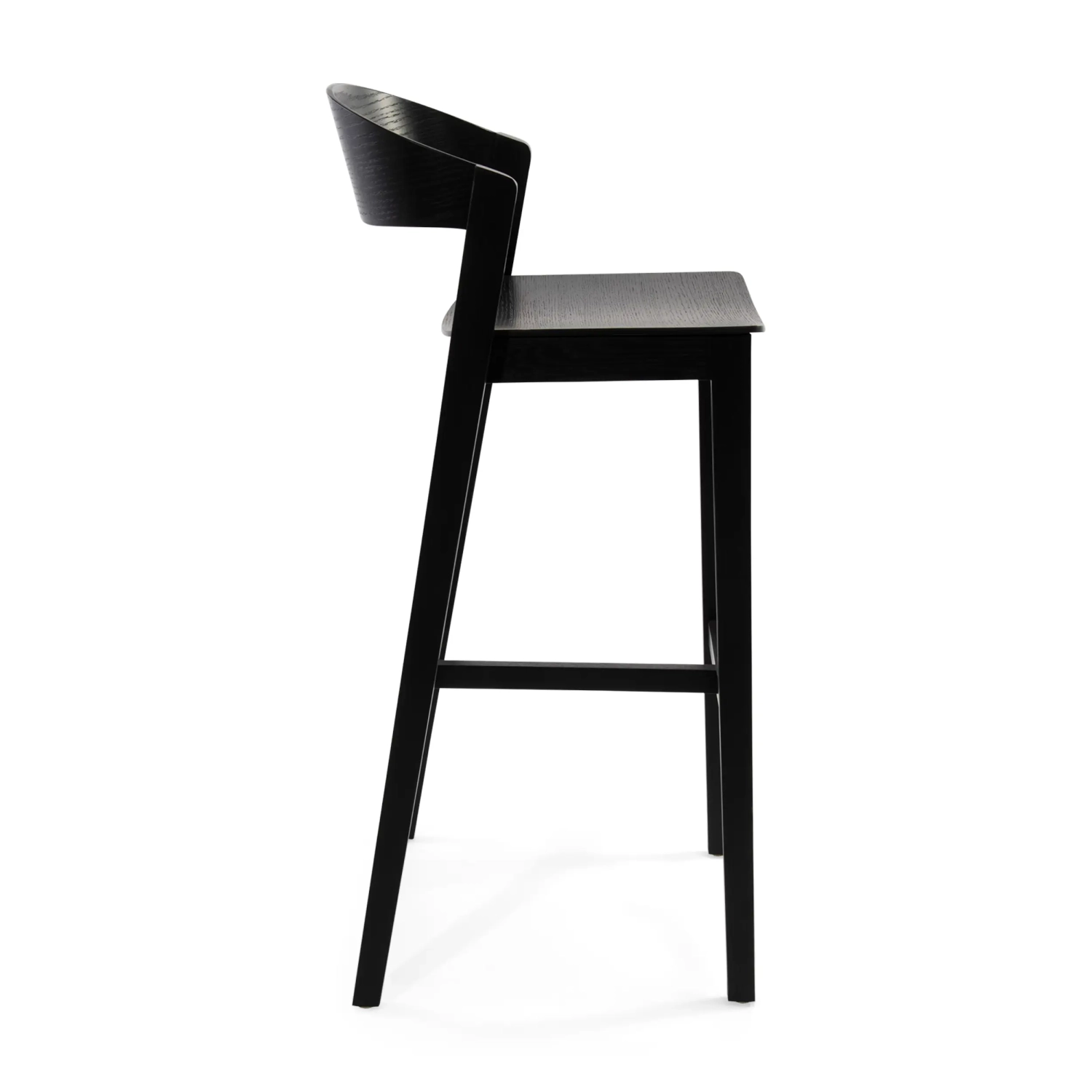 Soho Skandinavisk barstol 76 cm | Ek eller valnöt