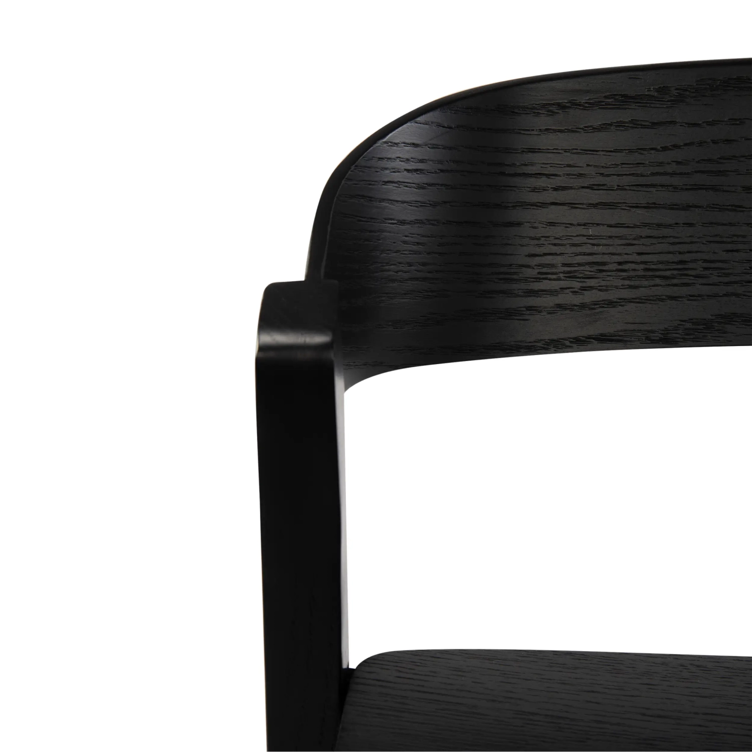 Soho Taburete de bar escandinavo de 76 cm | Madera de roble o nogal