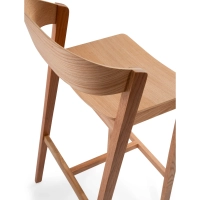 Soho Skandinavisk barstol 76 cm | Ek eller valnöt