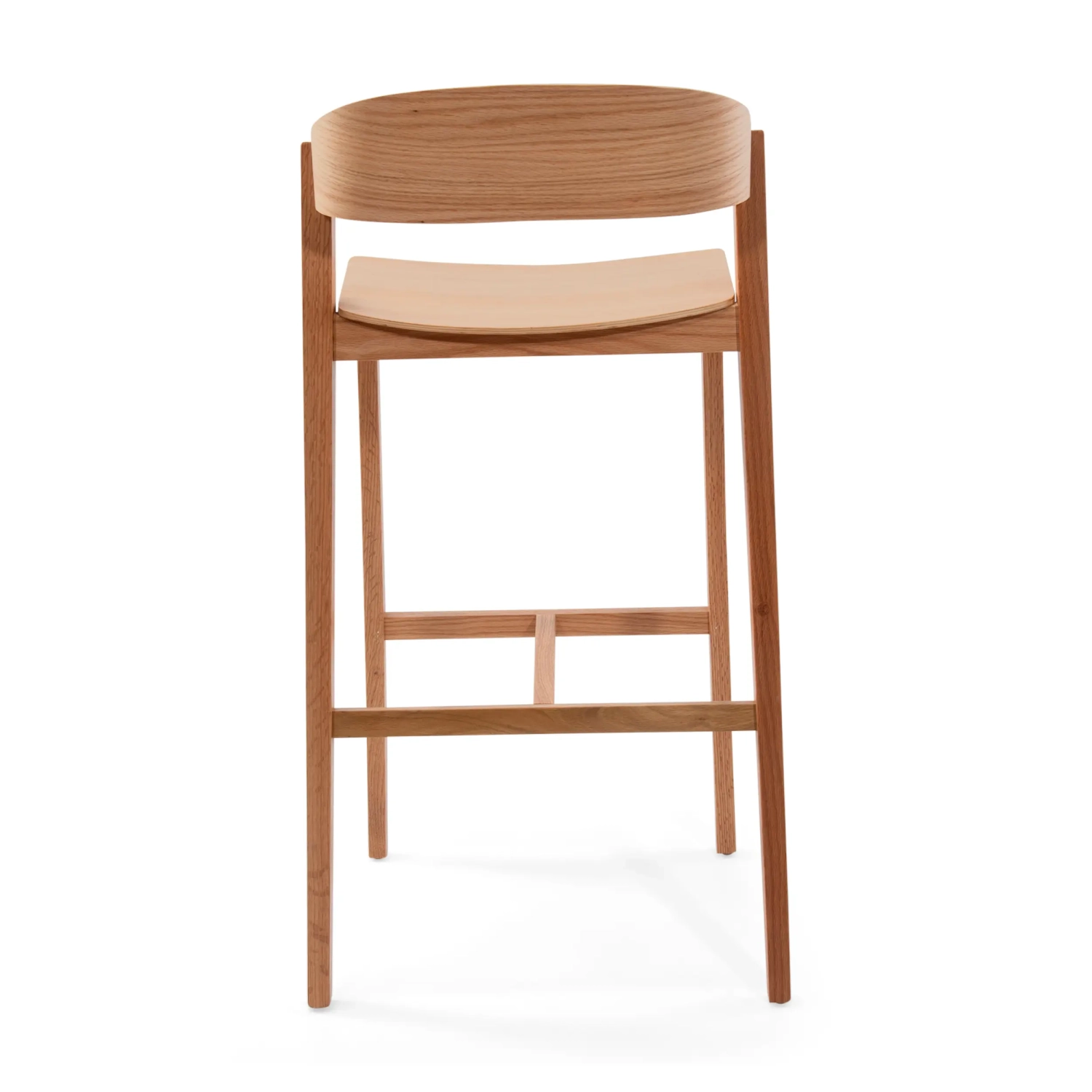 Soho Scandinavische barkruk 76 cm | Eiken of walnoothout
