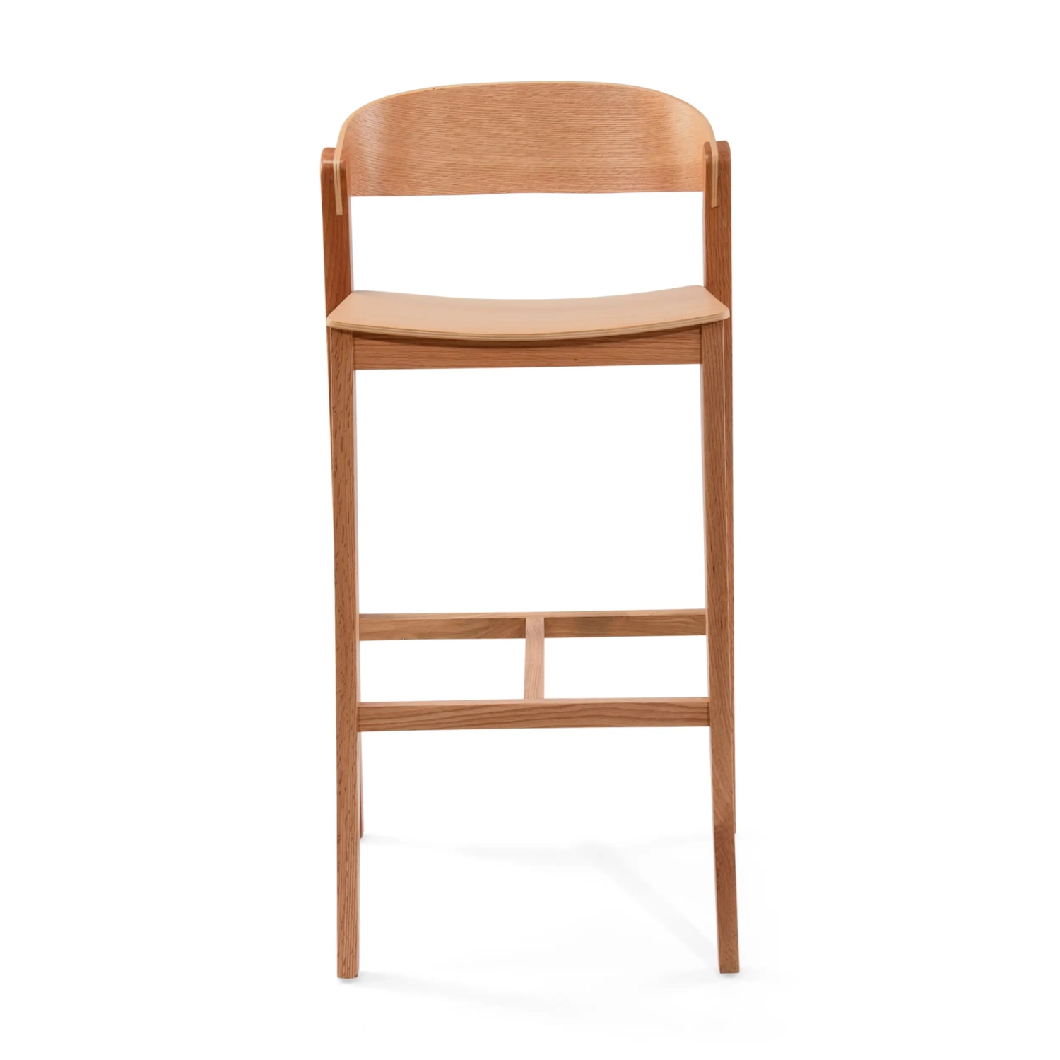 Soho Scandinavische barkruk 76 cm | Eiken of walnoothout