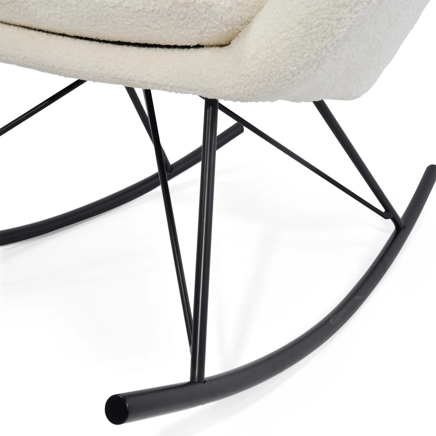 Houpací křeslo Nest Bouclé | Moderní designové houpací křeslo