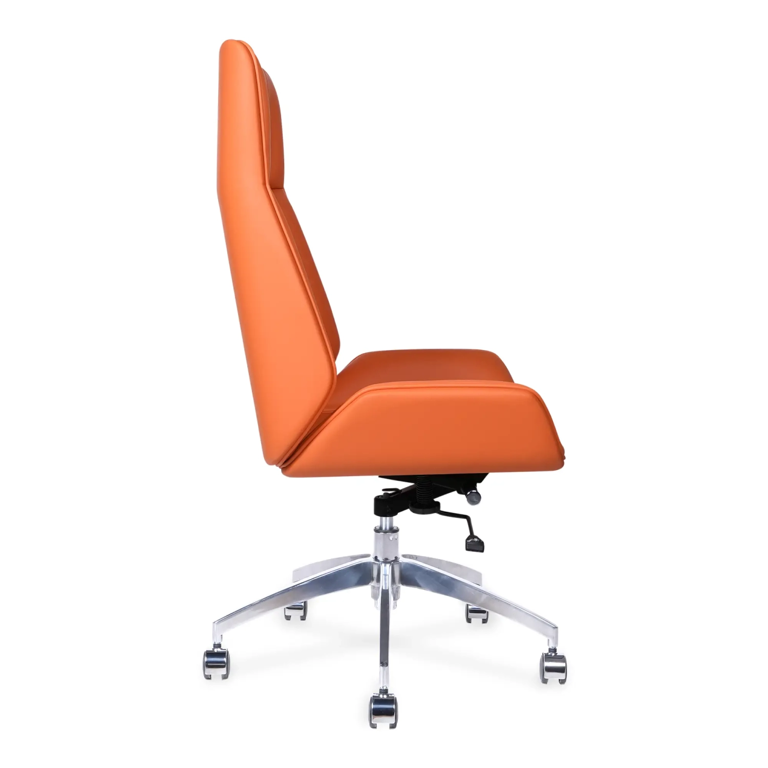 Nordic Colors High-Back Office Chair | Faux Leather & Chrome Base