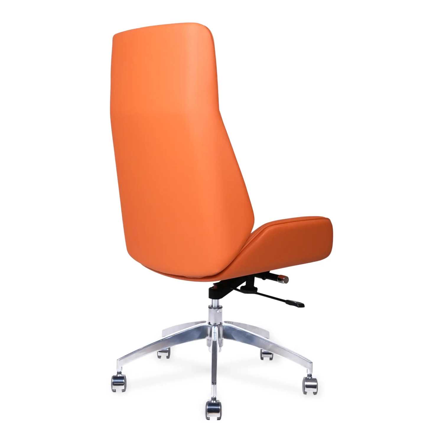 Nordic Colors High-Back Office Chair | Faux Leather & Chrome Base