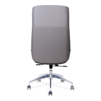 Nordic Silla de oficina con respaldo alto Colors | Cuero sintético y base cromada