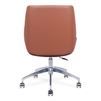 Nordic Silla de oficina Colors | Cuero sintético y base cromada