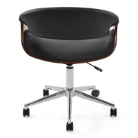 Burrow Cadeira de escritório S Walnut | Design de meados do século