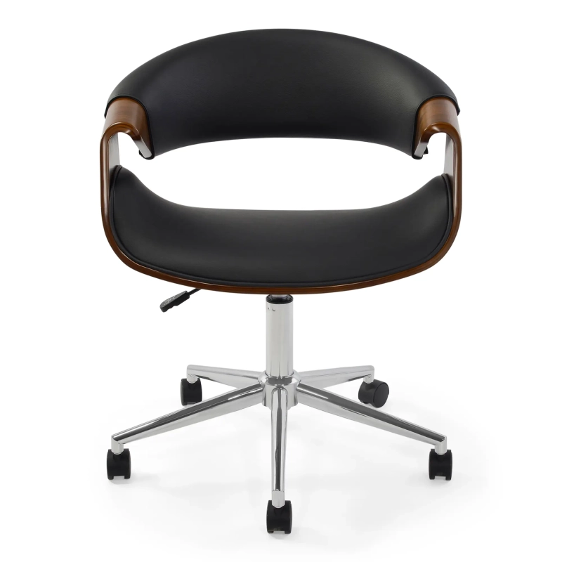 Burrow Krzesło biurowe S Walnut | Styl z połowy wieku