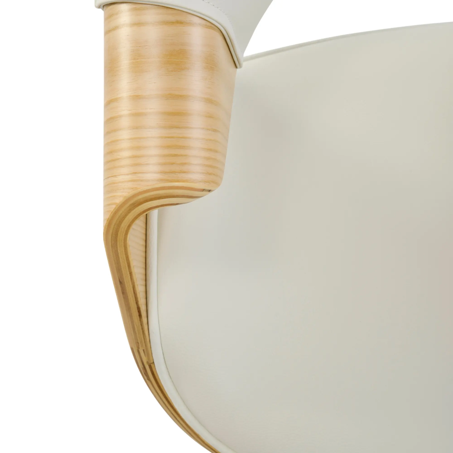 Burrow Z Maple Wood Dining Chair | Nordic Upholstered Design