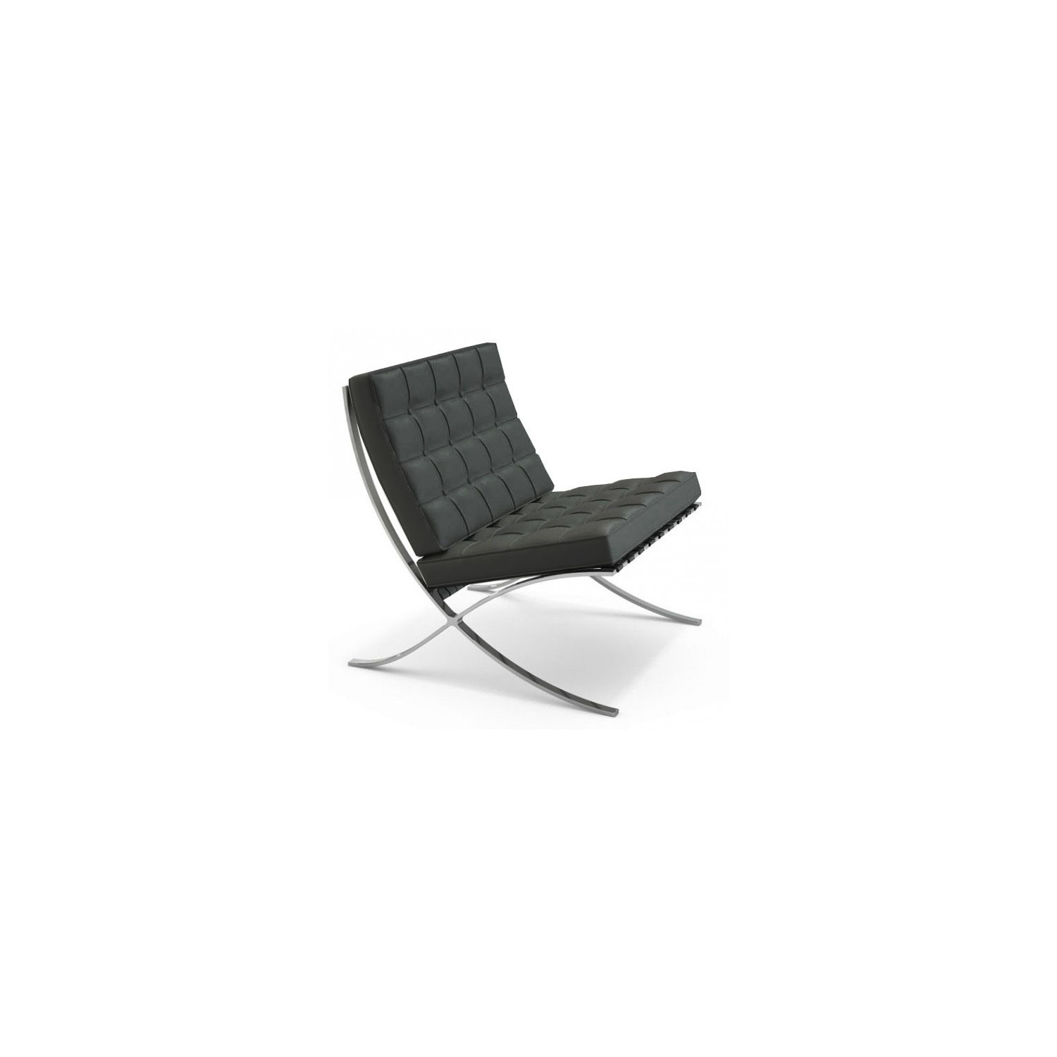 Barcelona Sessel Half-Leder