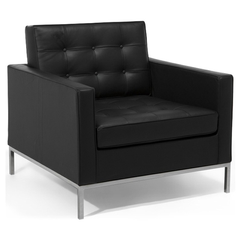Sofa jednoosobowa Venice z włoskiej skóry
