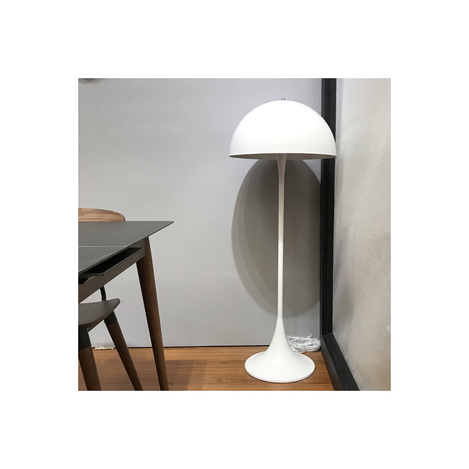 Replica of the Phantella floor lamp by Verner Panton