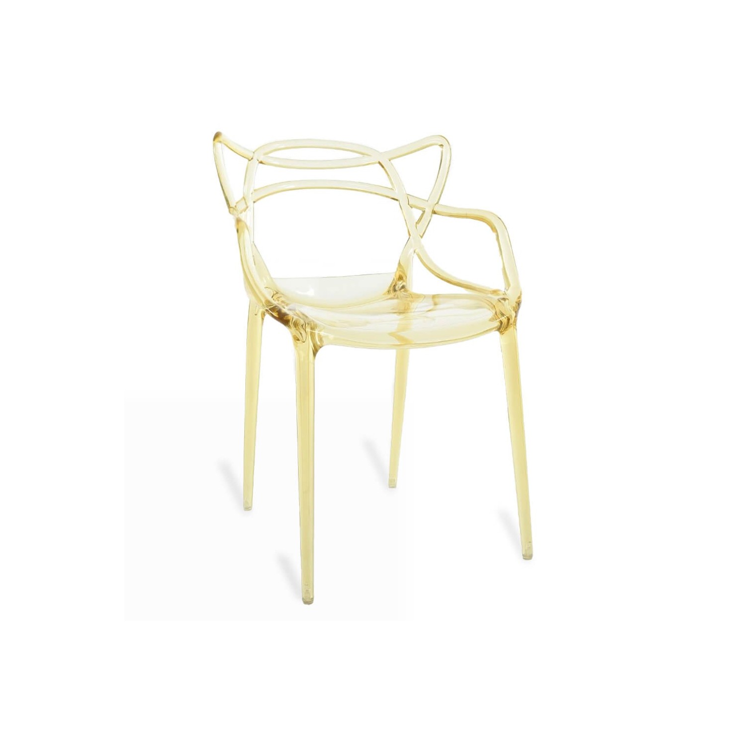Inspiración Silla Masters transparente del aclamado diseñador Phillipe Starck