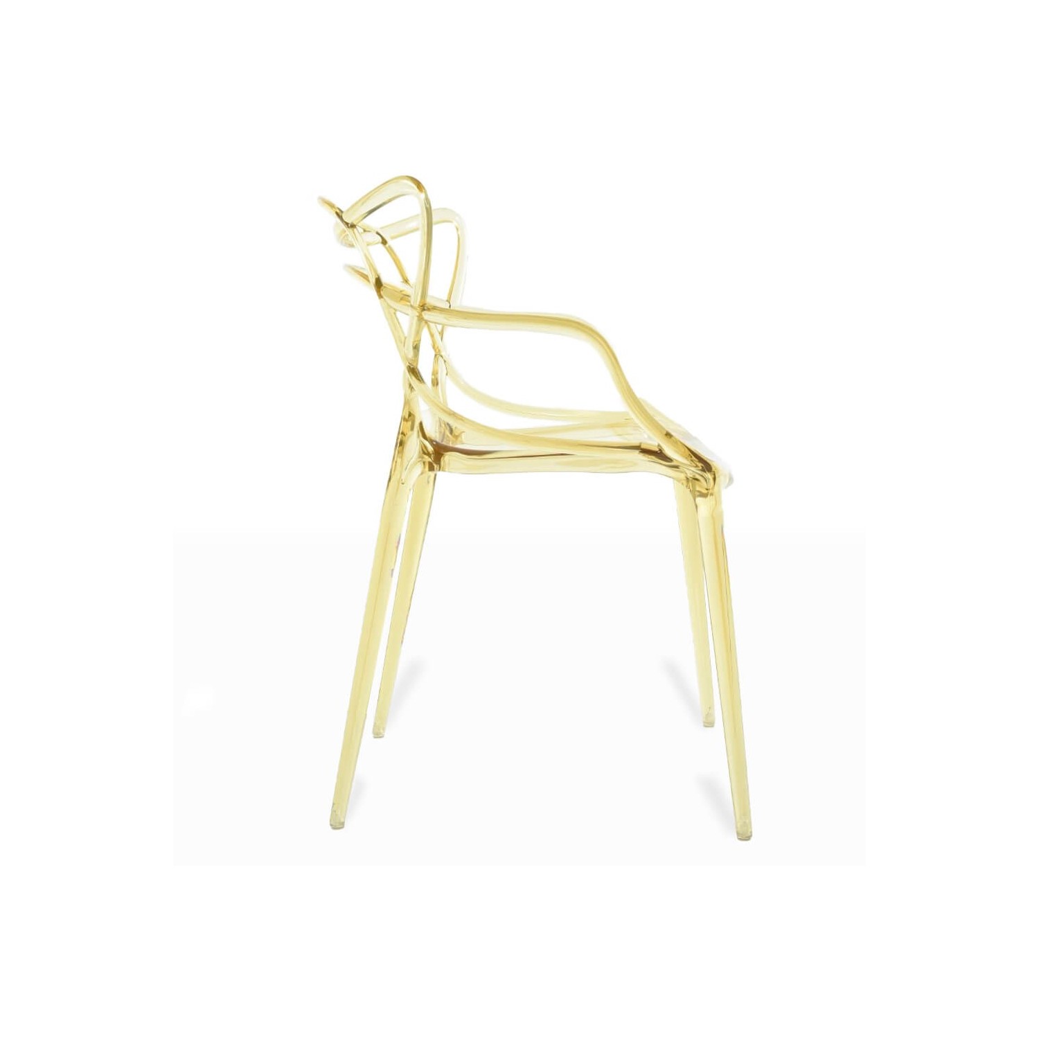 Inspiración Silla Masters transparente del aclamado diseñador Phillipe Starck