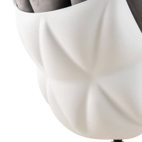 Réplica da poltrona Design Poltrona Husk com apoio para os pés da magnífica designer Patricia Urquiola