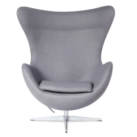 Replica Egg Chair em Cashmere da designer Arne Jacobsen