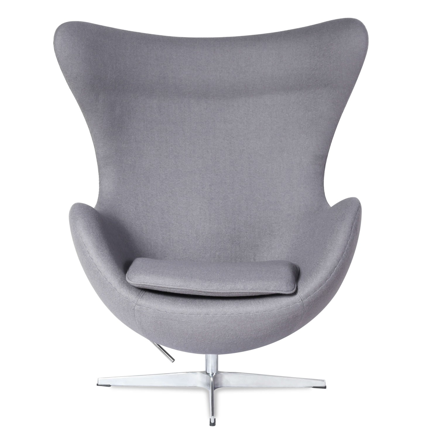 Replica Egg Chair em Cashmere da designer Arne Jacobsen