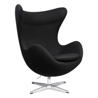 Replica Egg Chair in Cashmere from designer Arne Jacobsen
