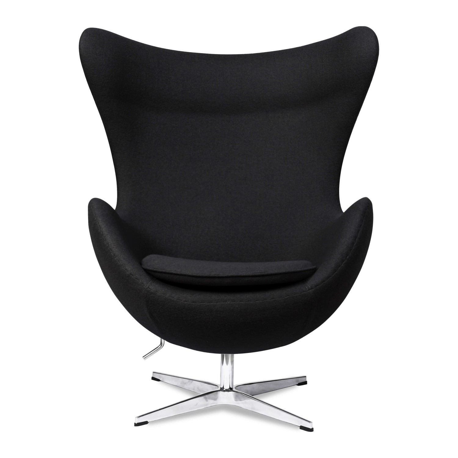 Replica Egg Chair in Cashmere from designer Arne Jacobsen