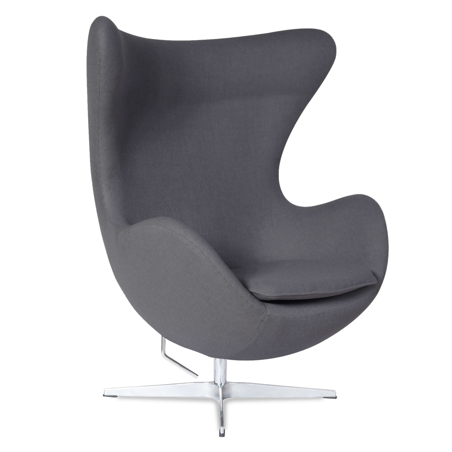 Replica Egg Chair in Cashmere from designer Arne Jacobsen