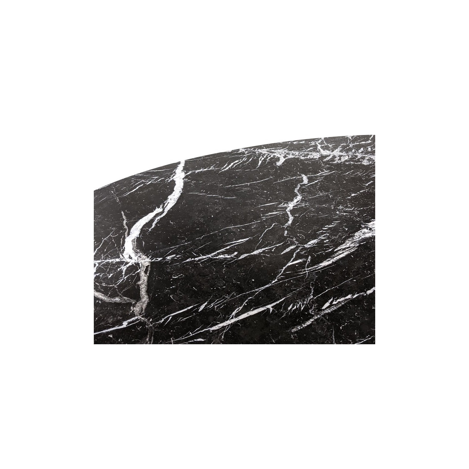 Replika stolika bocznego Tulip z marmuru marquina