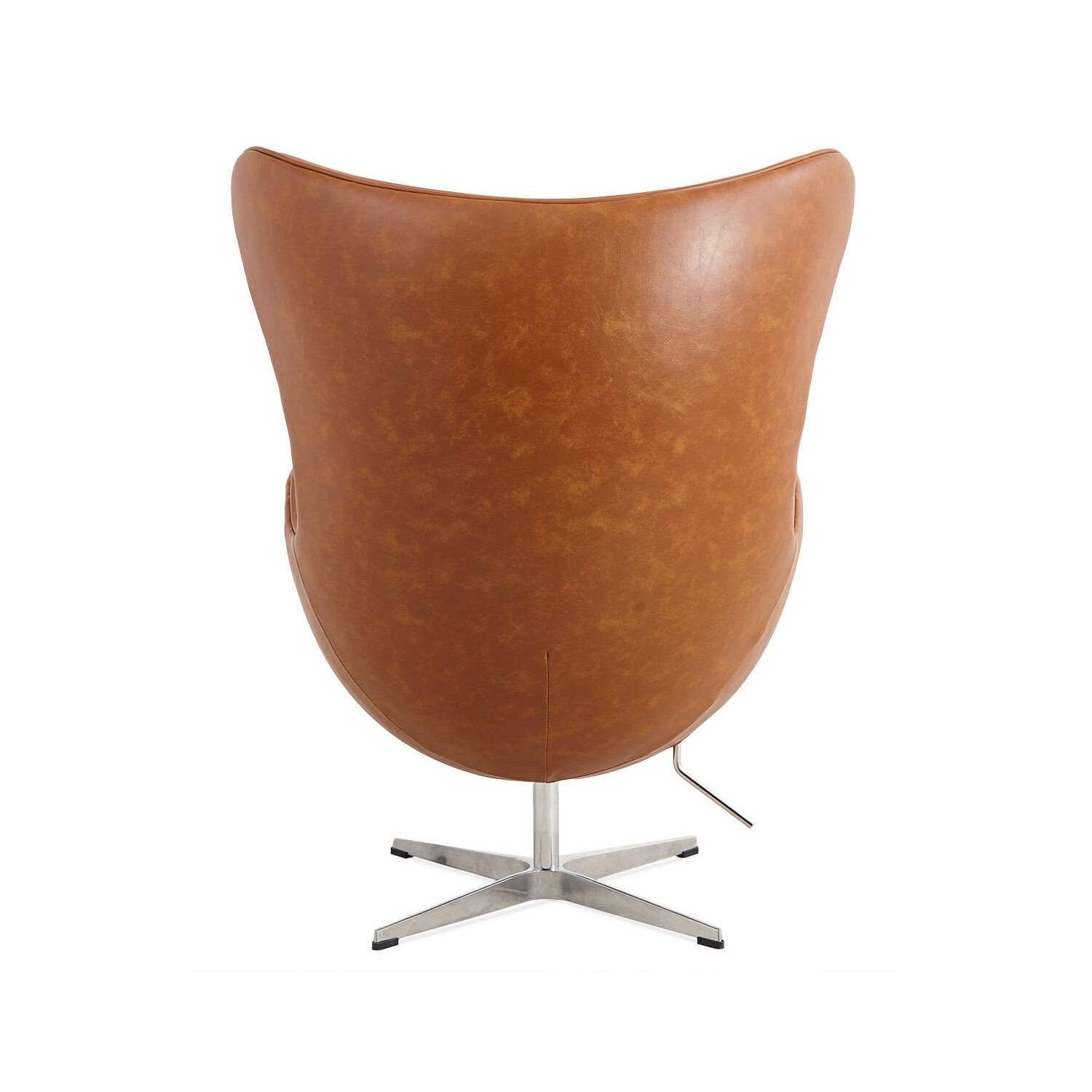 Sillón Egg Chair en Polipiel Encerada Vintage