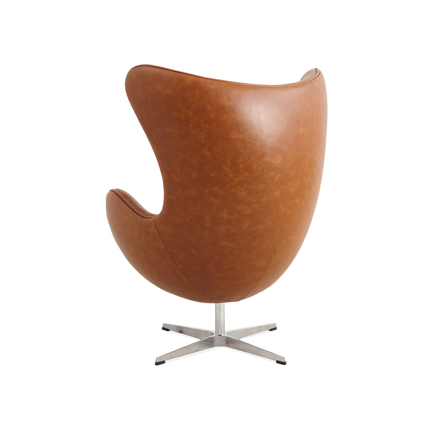 Replica Egg Chair in similpelle vintage invecchiata 