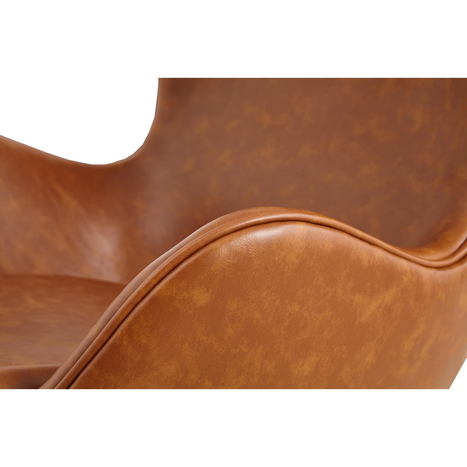 Replika Egg Chair židle z vintage zoufalé koženky
