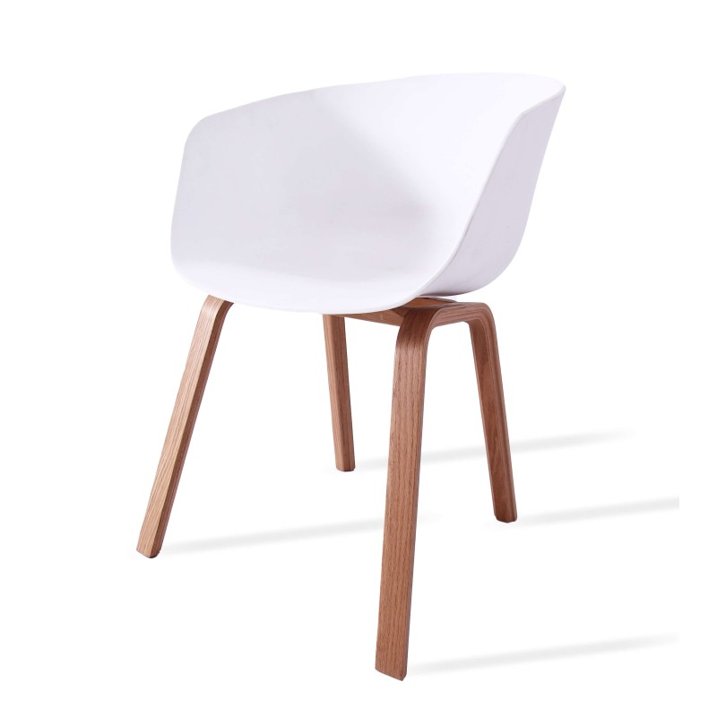 Silla Nórdica Daxer en Madera de Haya con estilo nórdico