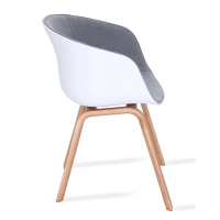 Cadeira estofada Nordic Cotton