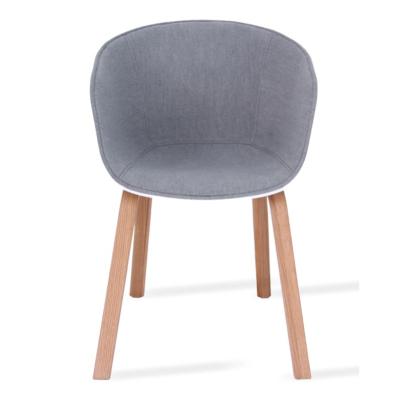 Nordic Chair Upholstered in Cotton