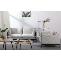 1-sits soffa klädd i polyester