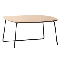 Čtvercový konferenční stolek 80x80cm z dubového dřeva