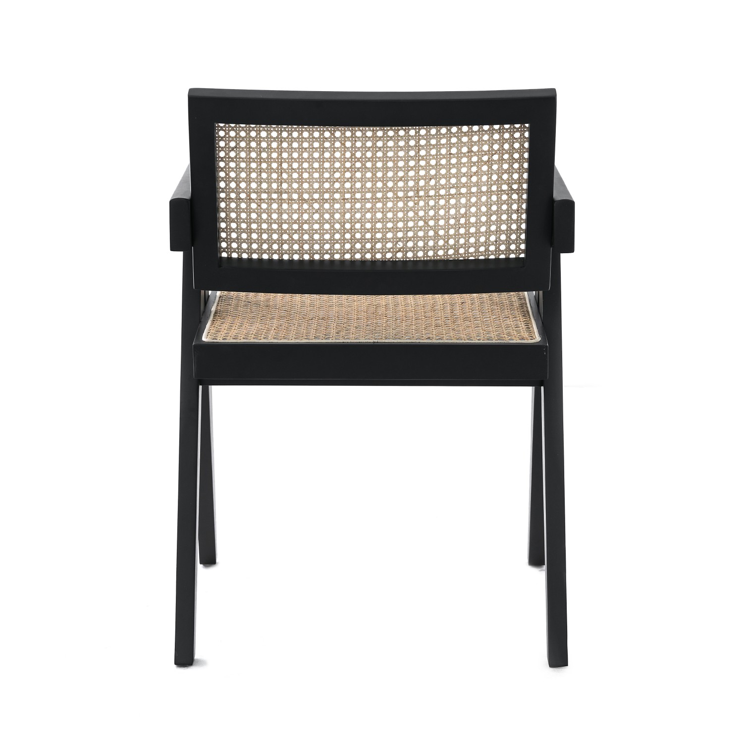 Replica Chandigarh Stuhl mit Armlehnen von Designer Pierre Jeanneret 