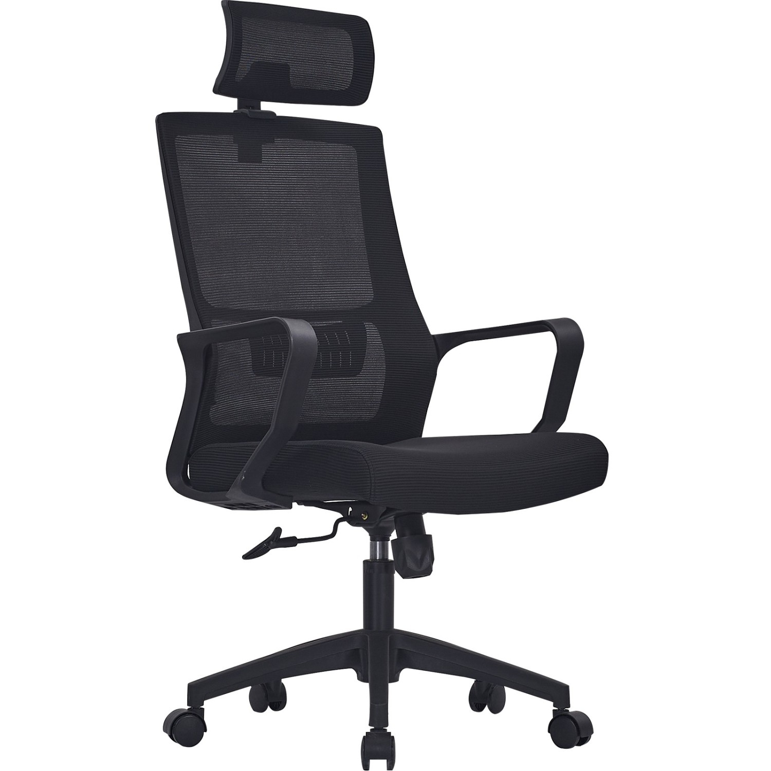 Silla Oficina Mesh Highback Black Edition en Malla de Fibra