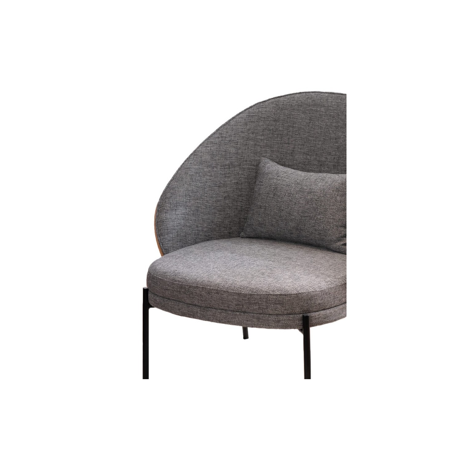 Fauteuil Nordic Earth avec coussin en coton