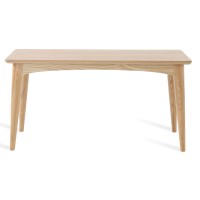 Table à manger nordique Dubli en bois de frêne