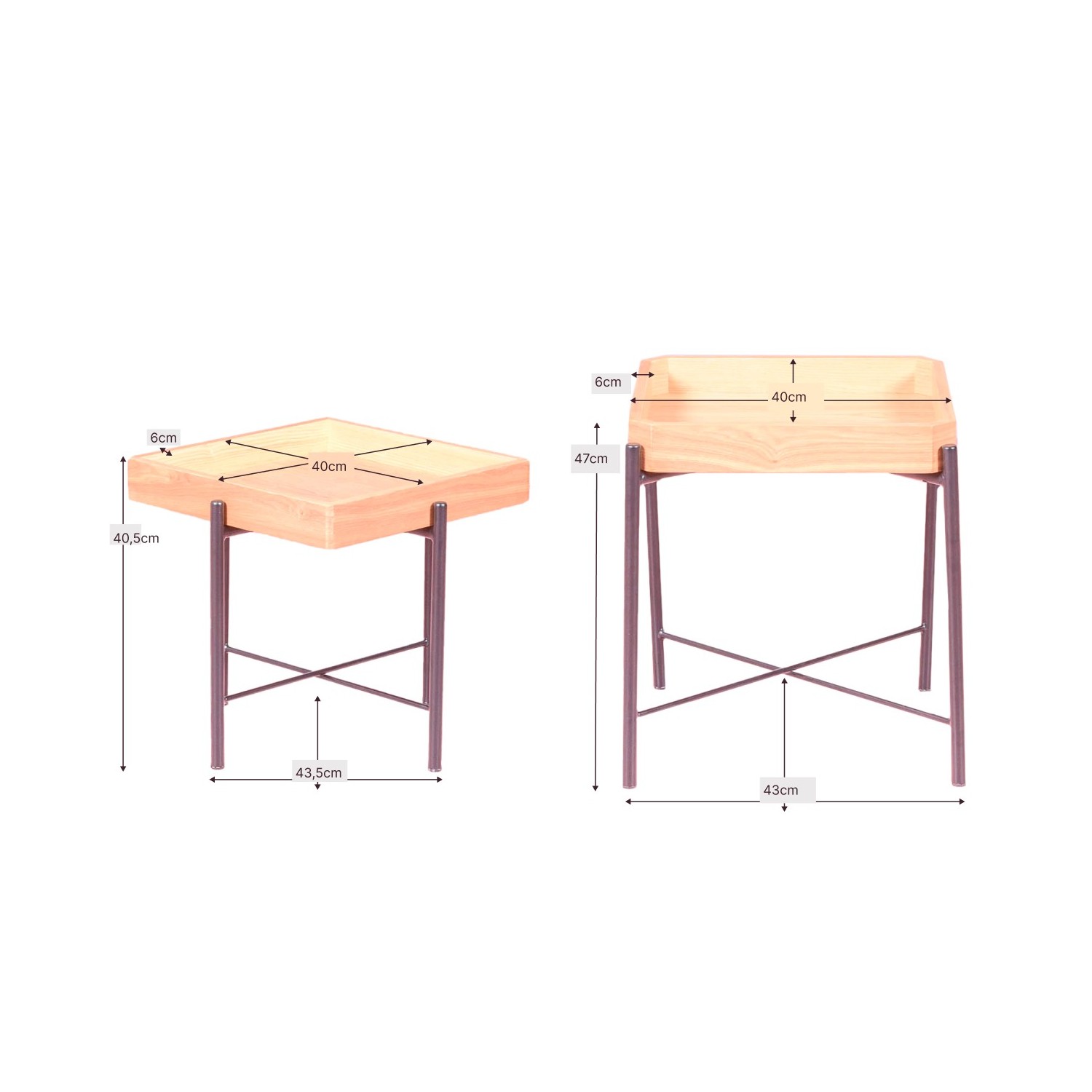 Ensemble de table d'appoint Earth