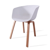 Nordic Chair Daxer z bukového dřeva v severském stylu
