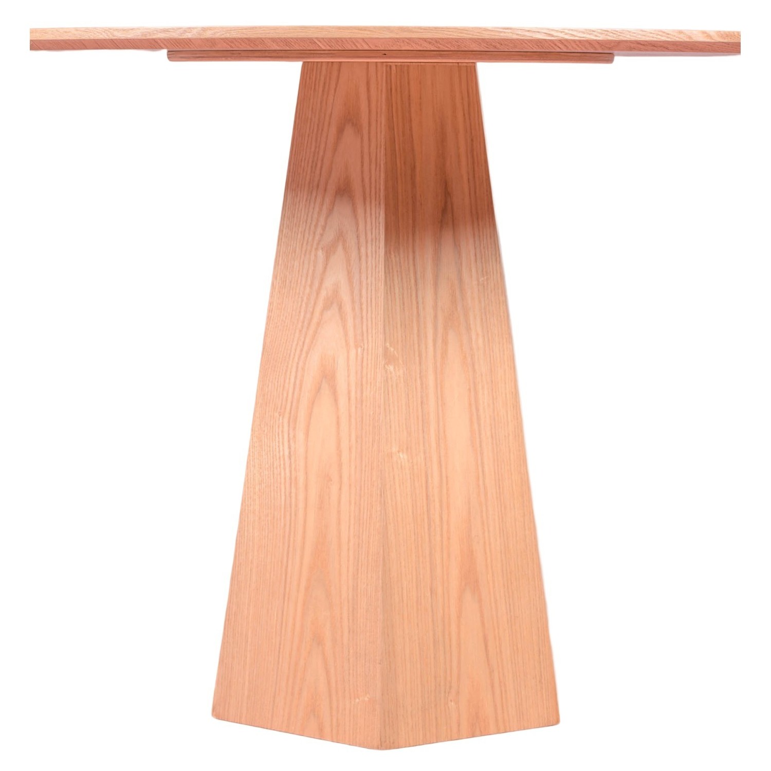 Mesa de jantar Nest 100cm em madeira de freixo