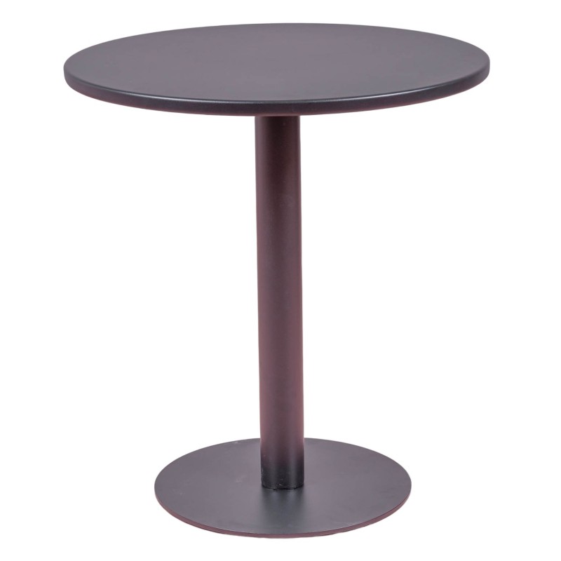 Sevilla ronde stalen bartafel