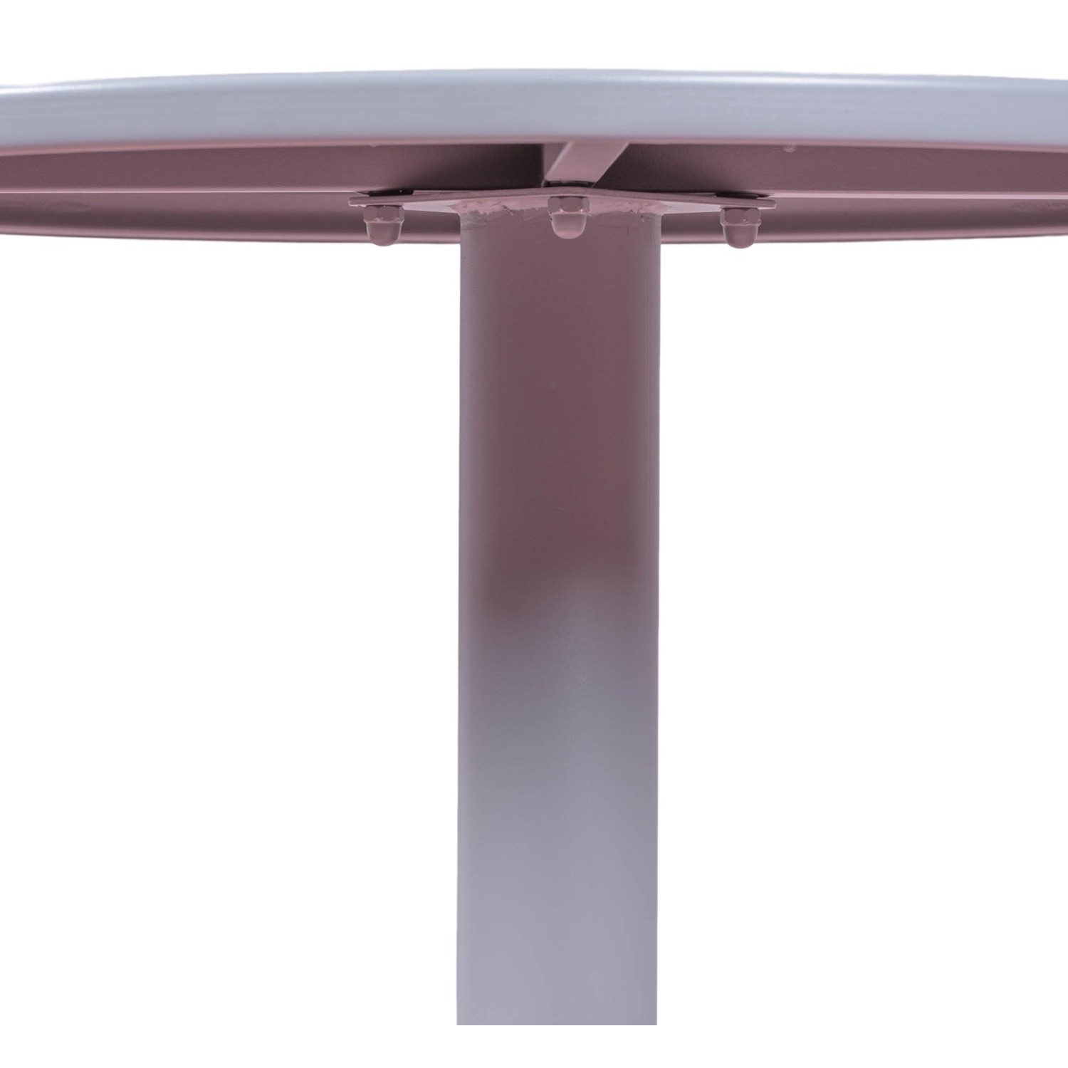 Mesa alta de aço Seville
