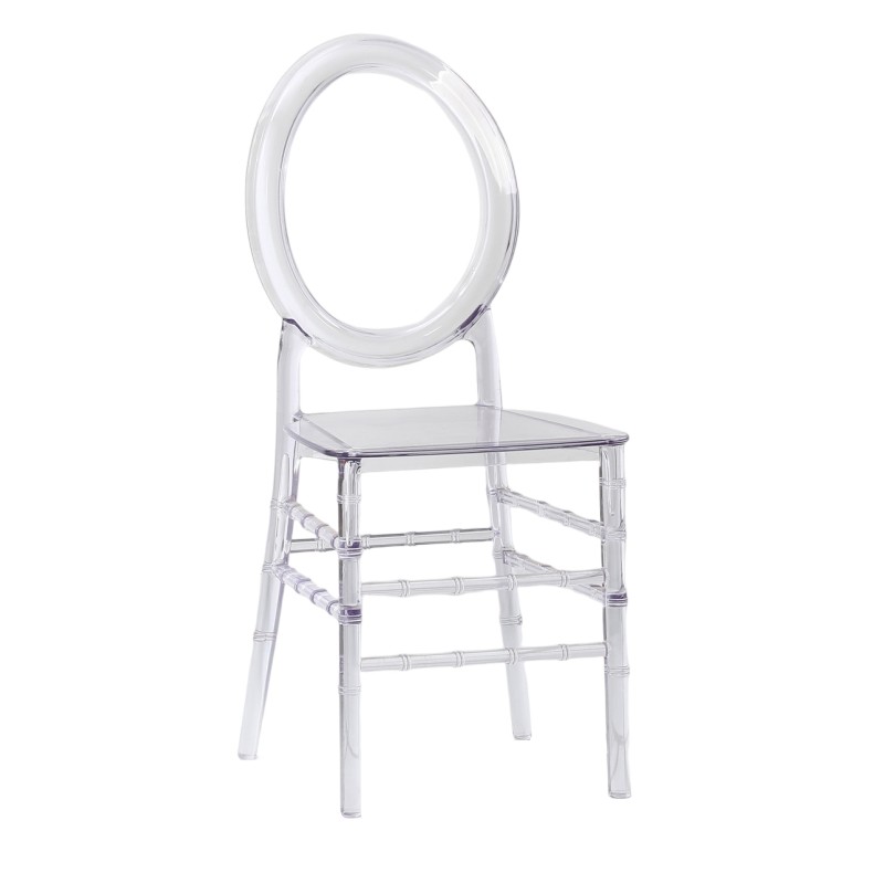 Pack Mesa Ghost 120cm E 4 Cadeiras Felipe Ghost
