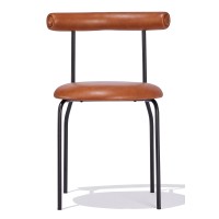 Industrial chair Elbow upholstered in leatherette