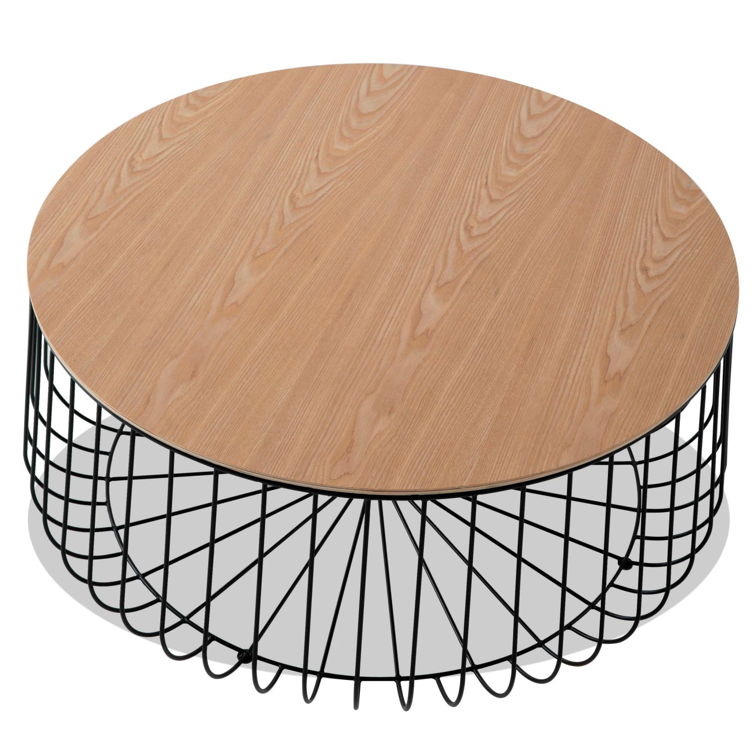 Design Couchtisch Zürich aus Eschenholz