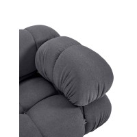 Laurel 2-osainen modulaarinen sohva käsinojilla